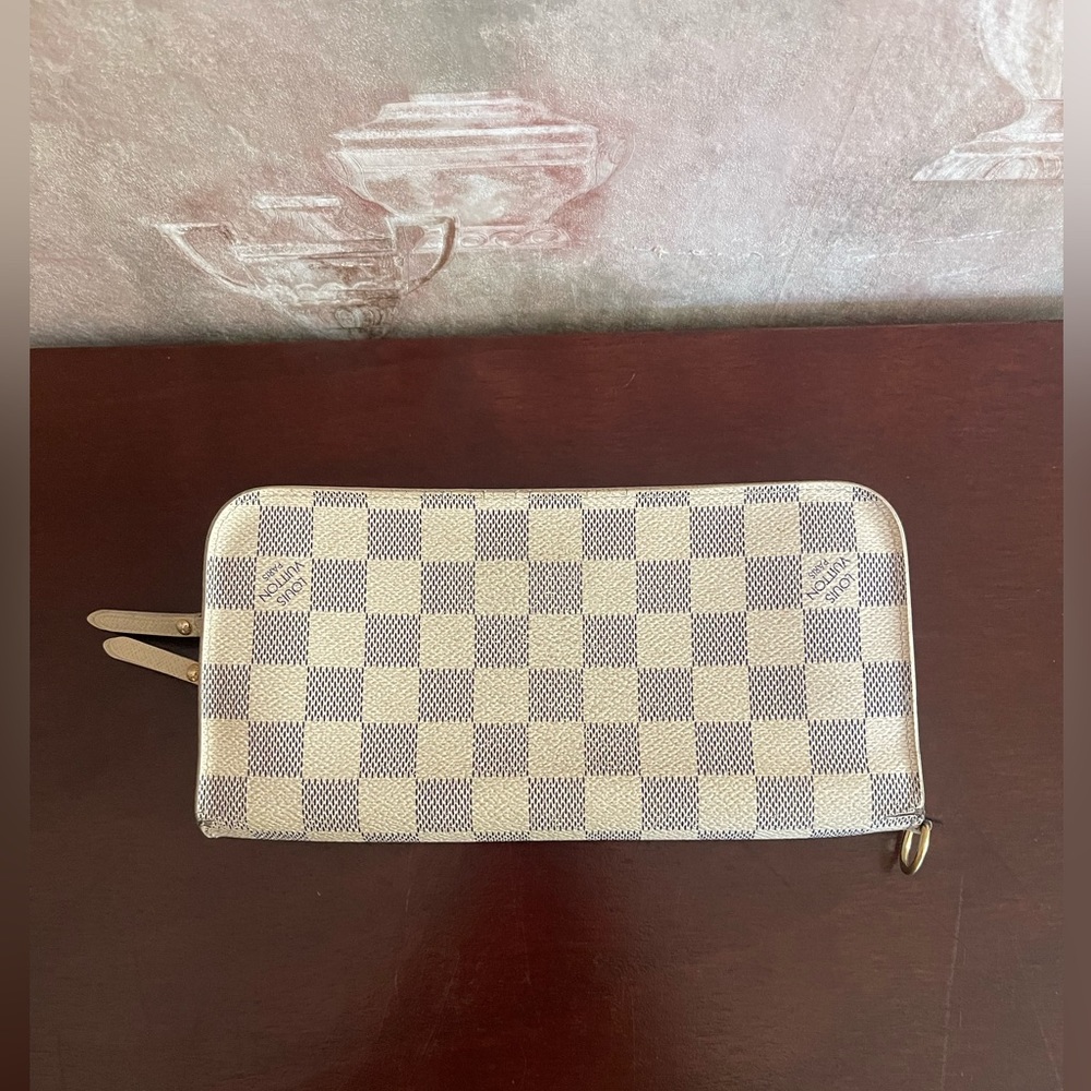 LOUIS VUITTON INSOLITE DAMIER AZUR LARGE WALLET - Picture 4 of 16